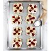 USA Pan Bakeware Traditional Aluminized Steel Uncoated Quarter Sheet Baking Sheet Pan, Made without nonstick coating(Natural Metal)