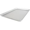 USA Pan Bakeware Traditional Aluminized Steel Uncoated Quarter Sheet Baking Sheet Pan, Made without nonstick coating(Natural Metal)