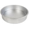 USA Pan Bare Bakeware Traditional Aluminized Steel Uncoated Round Cake Pan, Made without nonstick coating, 9-Inch