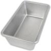 USA Pan Bare Bakeware Traditional Aluminized Steel Uncoated Small Loaf Pan, Made without nonstick coating, 1 Lb