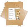 USA Pan Precut Oversized Unbleached Baking Parchment Paper Sheets, Double-sided Nonstick and Reusable, Fits Half & XL Baking Sheet Pans, 100 Sheets