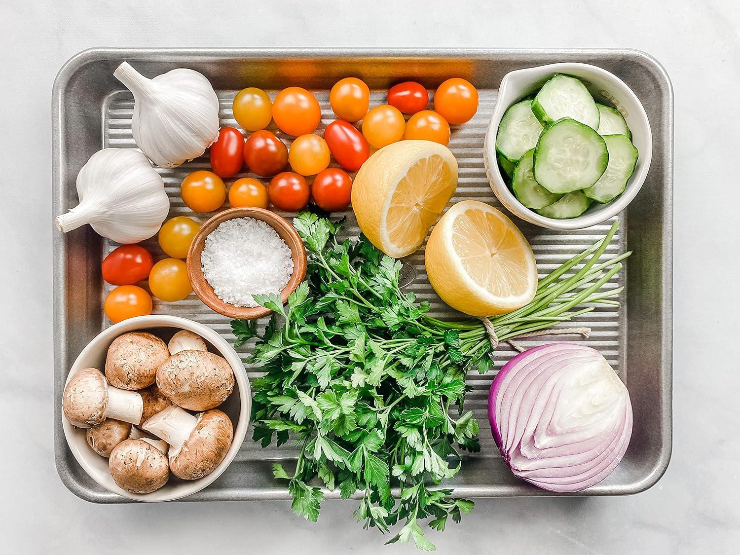 image:imageUSA Pan 6 Piece Nonstick Bakeware Set3Piece