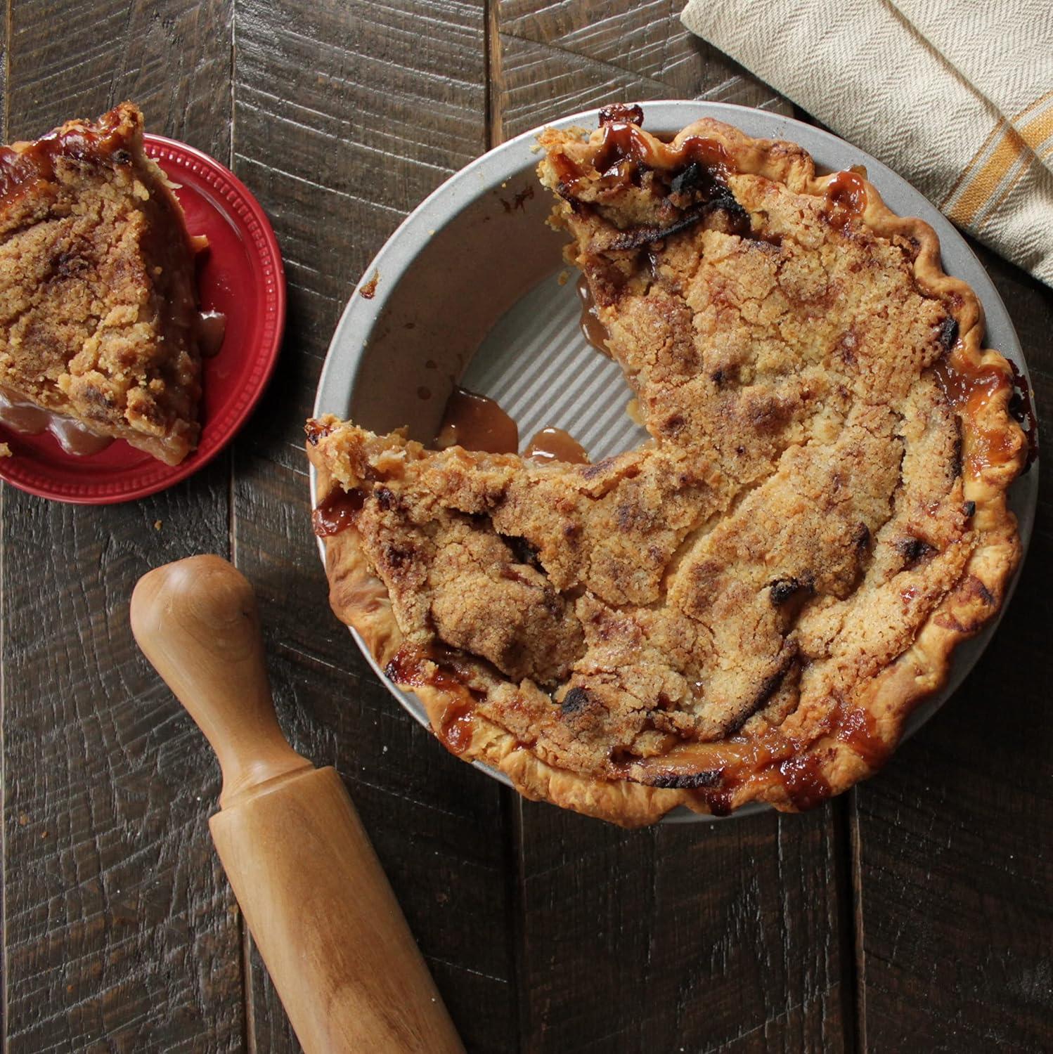image:imageUSA Pan Bakeware Aluminized Steel Commercial Pie Pan Set of 2 SilverSet of 6
