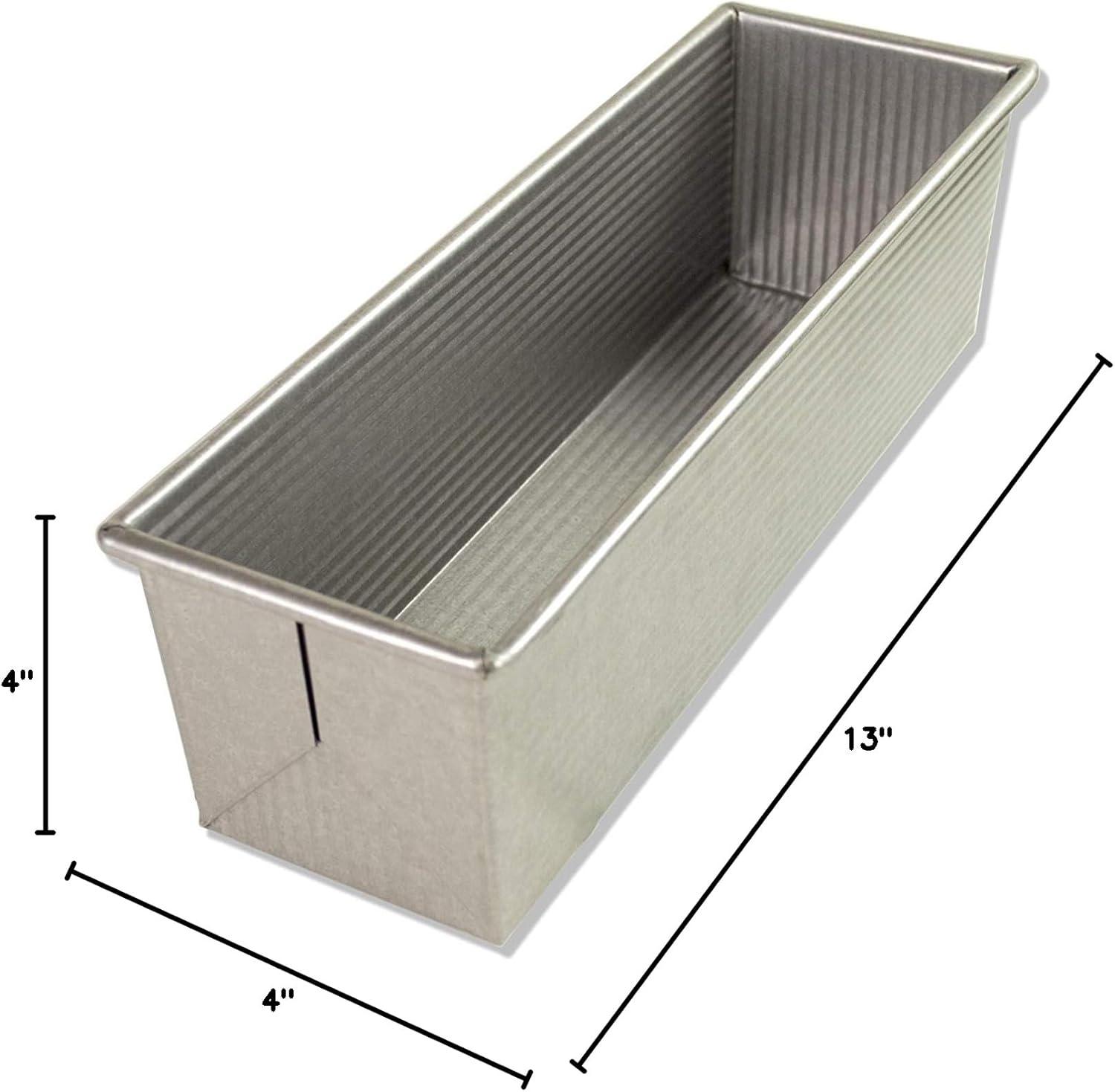 image:imageUSA Pan Pullman Loaf Pan with Cover Large w Set of 2No Lid