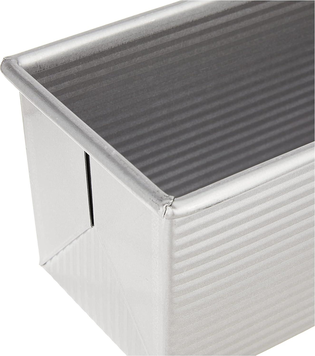 image:imageUSA Pan Pullman Loaf Pan with Cover Large w Set of 2with Lid