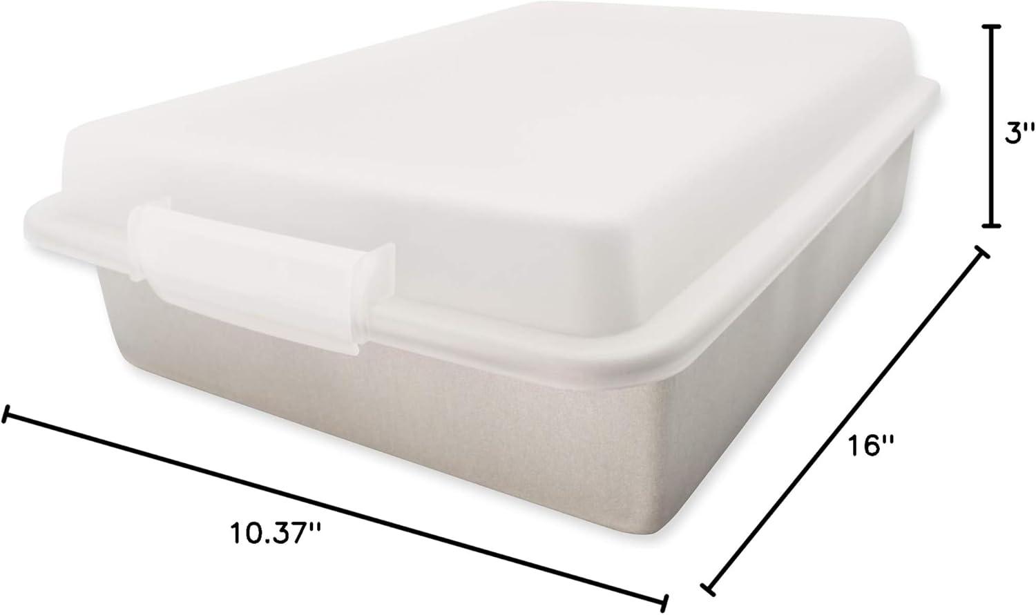 image:imageUSA Pan Roasting and Lasagna Pan With Lid16 x 103inch