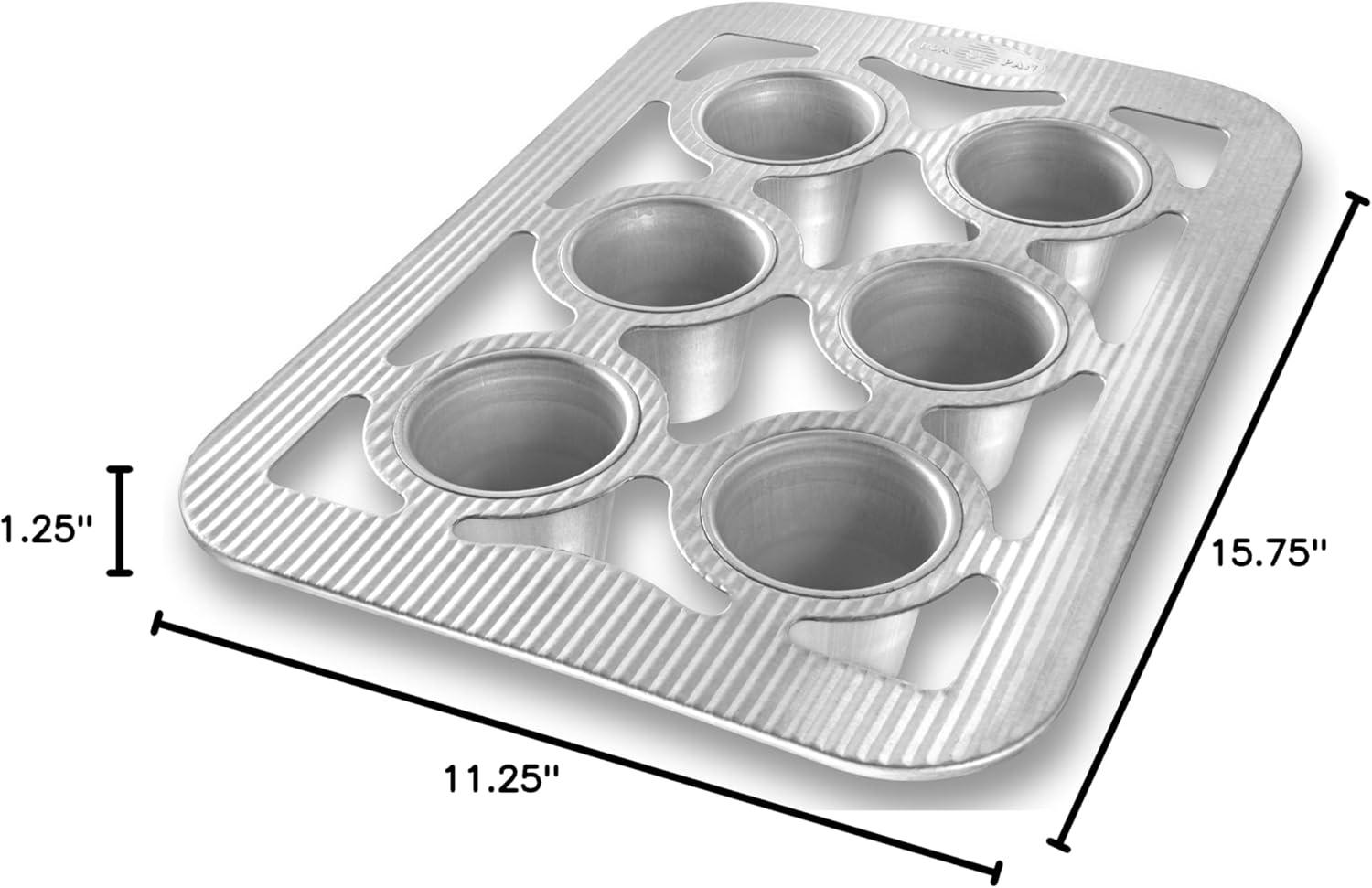 image:imageUSA Pans 6Well Popover Pan
