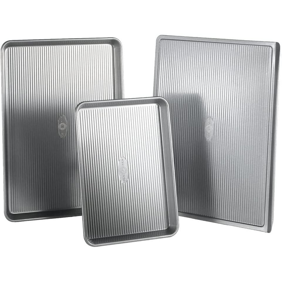 image:imageUSA Pan 6 Piece Nonstick Bakeware Set3Piece