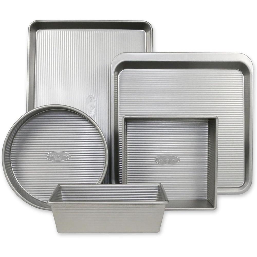 image:imageUSA Pan 6 Piece Nonstick Bakeware Set5Piece