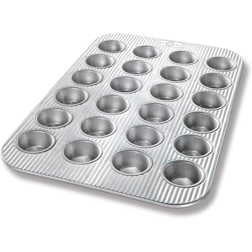 image:imageUSA Pan Bakeware Muffin Pan 12Well Set of 2 Aluminized Steel24 Cup