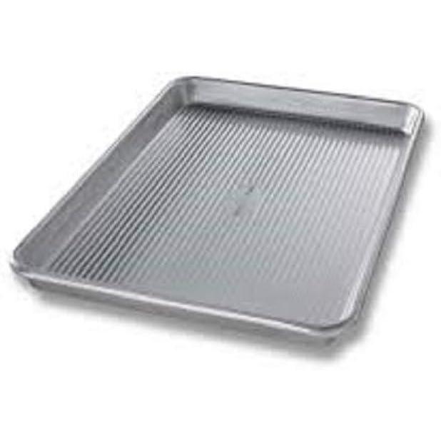 image:imageUSA Pan Bakeware Nonstick Jelly Roll Pan With Lid WhiteJelly Roll Pan with Lid