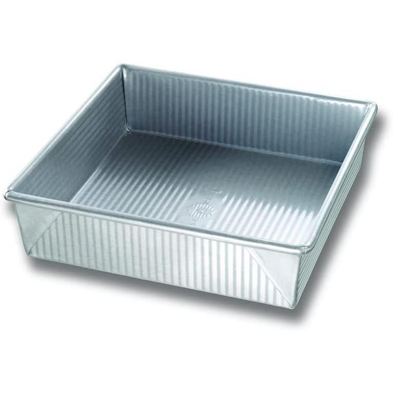 image:imageUSA Pan Bakeware Nonstick Square Cake Pan 9 Inch Aluminized Steel