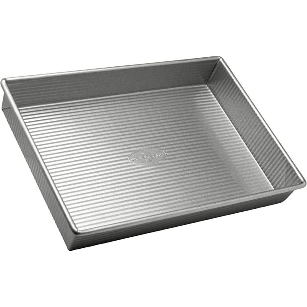 image:imageUSA Pan Bakeware Rectangular Cake Baking Pan 9 x 13 inch Nonstick amp Quick Release Coating Aluminized Steel