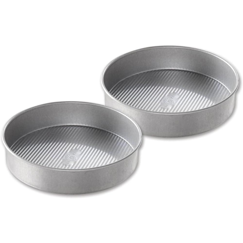 image:imageUSA Pan Bakeware Round Cake Pan 9 inch Nonstick amp Quick Release Coating Made in the USA from Aluminized Steel Set of 2NULL