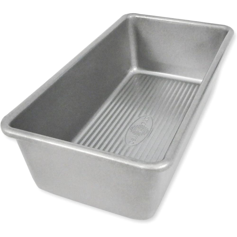 image:imageUSA Pan Bakeware Seamless Nonstick Standard Bread Loaf Pan 8 x 45 x 275Large