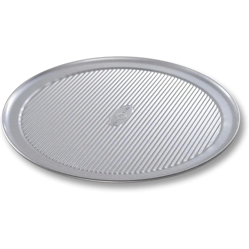 image:imageUSA Pan Wide Rim Nonstick Pizza Pan 16 inch Aluminized Steel12Inch Pizza Pan