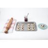 USA Pan Bakeware Easy Slide Non Stick Cookie Sheet Pan, Medium(Small)