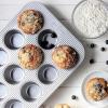 USA Pan Bakeware Muffin Pan, 12-Well, Set of 2, Aluminized Steel(12 Cup (Set of 2))