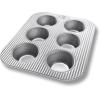 USA Pan Bakeware Muffin Pan, 12-Well, Set of 2, Aluminized Steel(6 Cup)