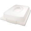 USA Pan Bakeware Nonstick Jelly Roll Pan With Lid, White(Jelly Roll Pan with Lid)
