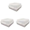 USA Pan 1130BWLD-ST Bakeware Nonstick Square Cake Pan with Lid, 9-Inch(9-Inch (Pack of 3))