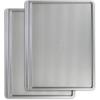 USA Pan Bakeware Cookie Sheet, Warp Resistant Nonstick Baking Pan, Made in the USA from Aluminized Steel, Large Set of 2(Large – Set of 2)