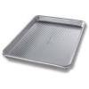 USA Pan Bakeware Nonstick Jelly Roll Pan With Lid, White(Jelly Roll Pan with Lid)