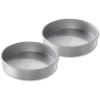 USA Pan Bakeware Round Cake Pan, 9 inch, Nonstick & Quick Release Coating, Made in the USA from Aluminized Steel, Set of 2(NULL)