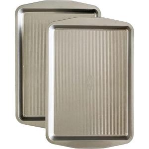 ABC Half Sheet Non Stick Baking Pan, 2 Pack(Half Sheet Pan  2 Pack)