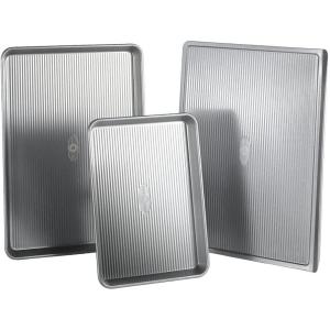 USA Pan 6 Piece Nonstick Bakeware Set(3-Piece)