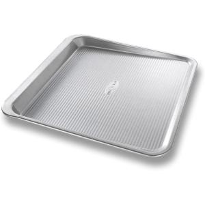 USA Pan Bakeware Easy Slide Non Stick Cookie Sheet Pan, Medium(Medium)