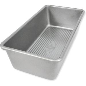 USA Pan Bakeware Seamless Nonstick Standard Bread Loaf Pan, 8 x 4.5 x 2.75(Large)