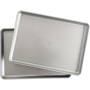 USA Pan Global Nonstick Aluminum Half Sheet Pan, Set of 2