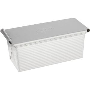 USA Pan Pullman Loaf Pan with Cover, Large w Set of 2(with Lid)