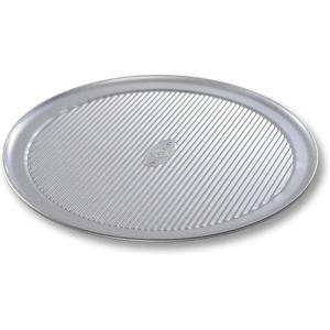 USA Pan Wide Rim Nonstick Pizza Pan, 16 inch, Aluminized Steel(12-Inch Pizza Pan)