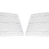 USA Pan XL Nonstick Baking and Cooling Rack, Set of 2(Half Sheet Baking Rack Set)