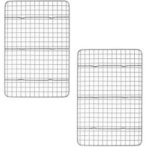 USA Pan XL Nonstick Baking and Cooling Rack, Set of 2(Quarter Sheet)